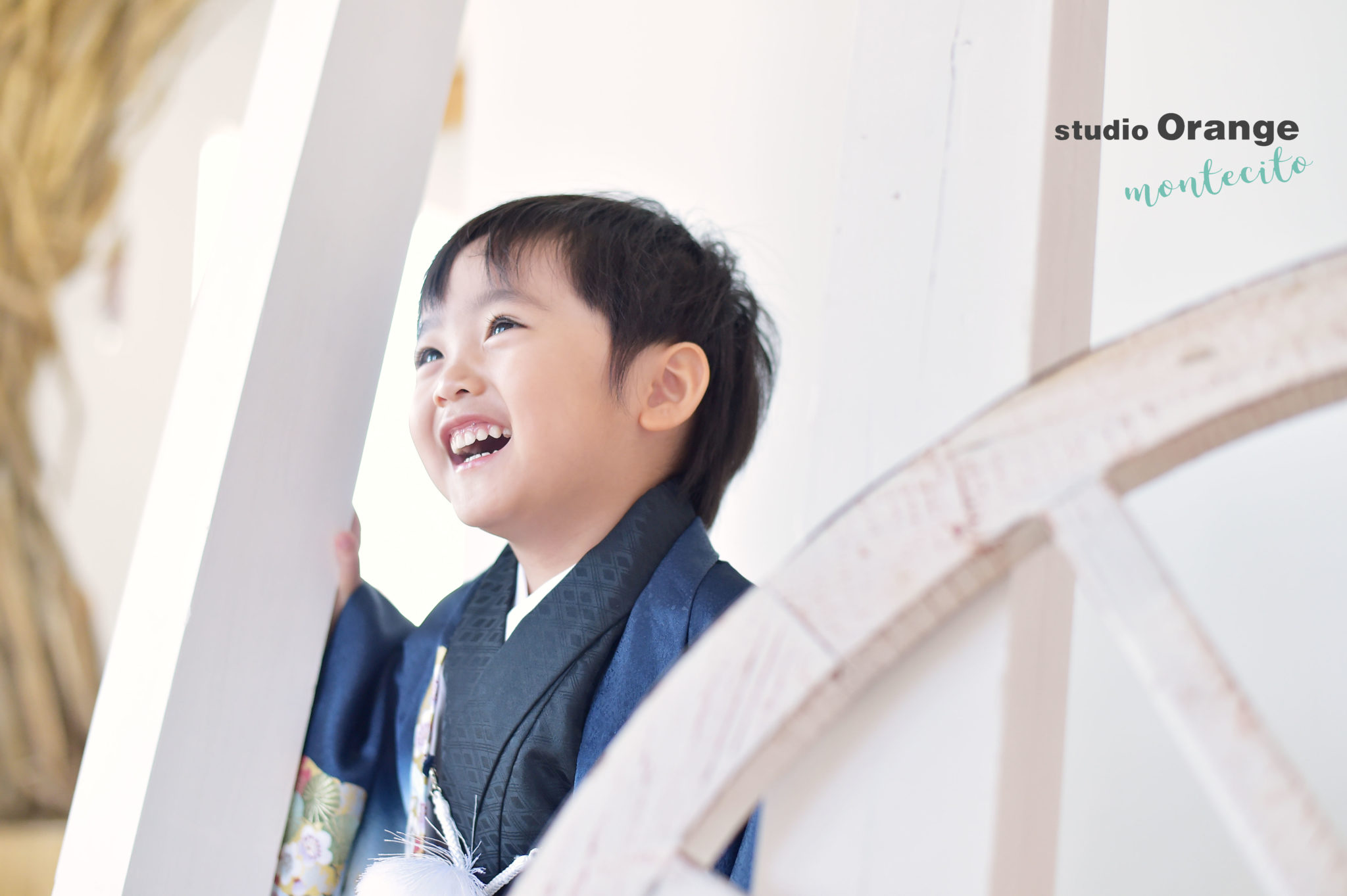 自然な仕草を追いかける３歳の七五三