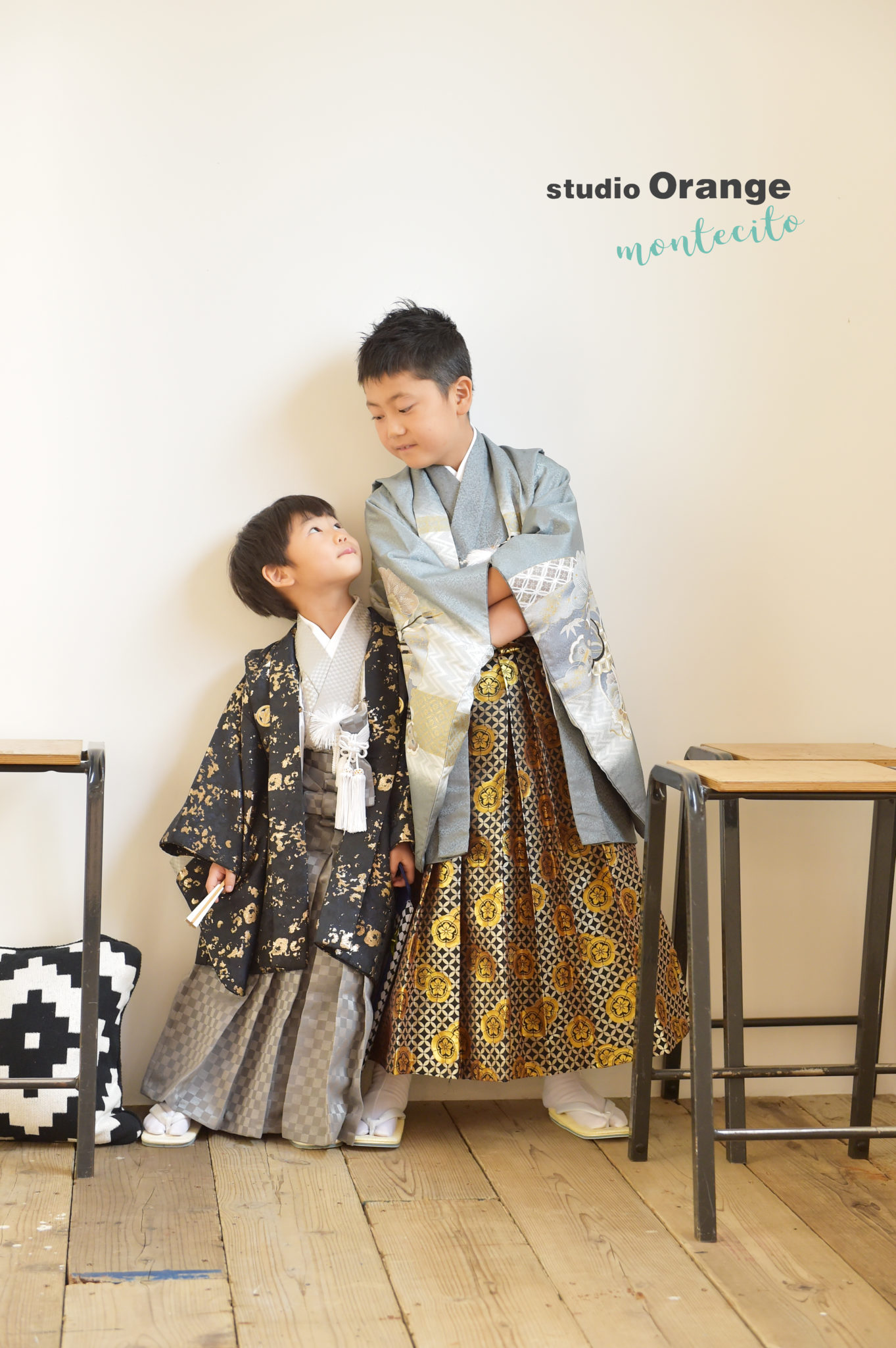 大阪より5歳の男の子の七五三