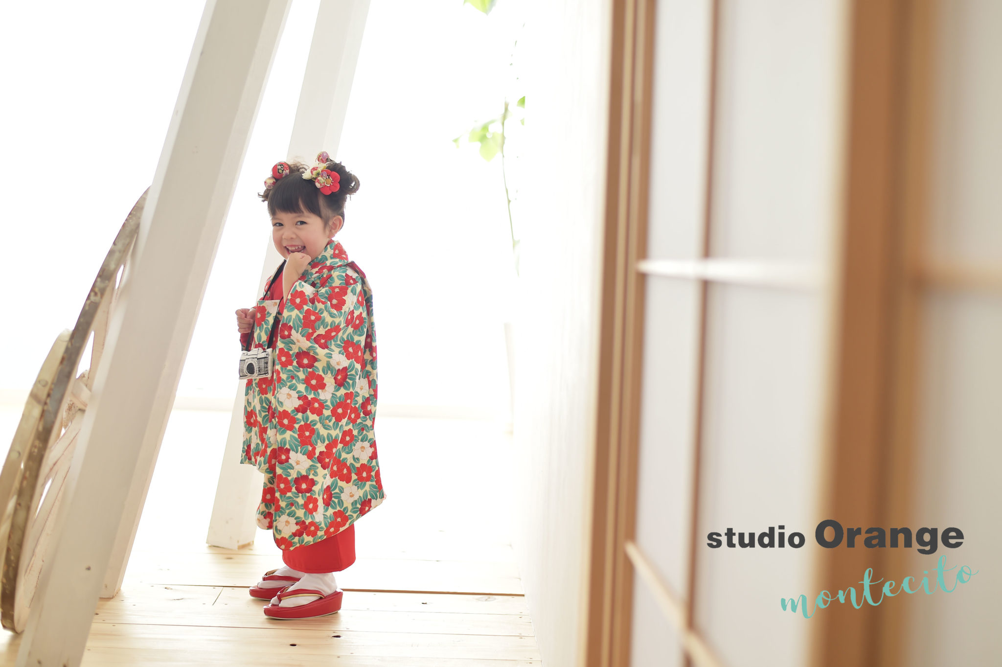 3歳の七五三後撮りで宝塚市から　その1