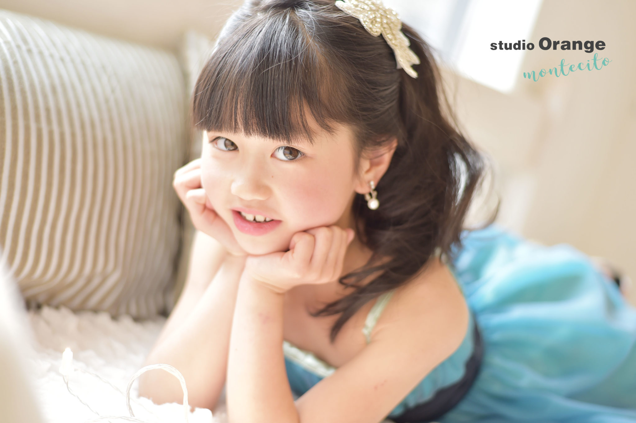 春休みに七五三で川西市から7歳の女の子