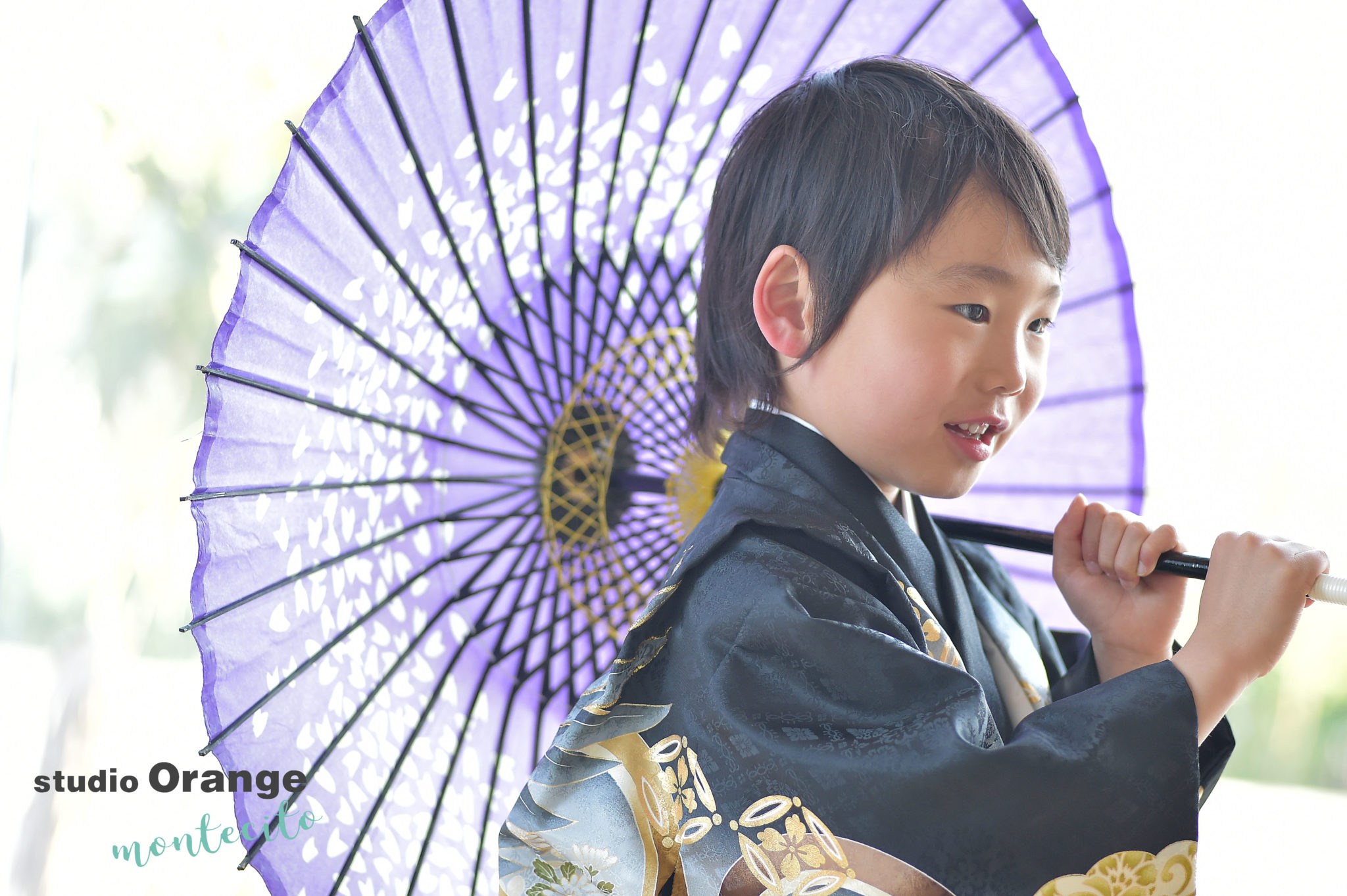 元気いっぱい!!弟君の5歳の七五三で川西市から
