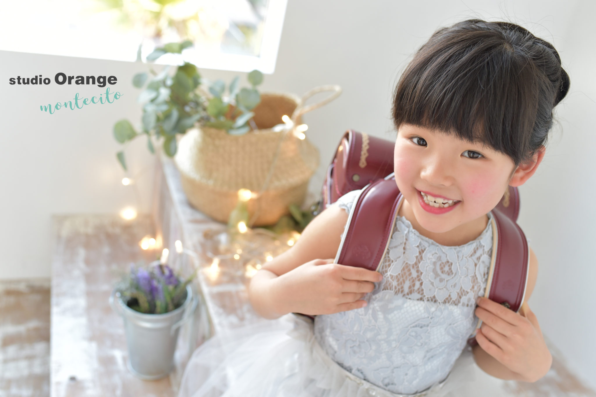 宝塚市より卒園＆入学記念の6歳女の子