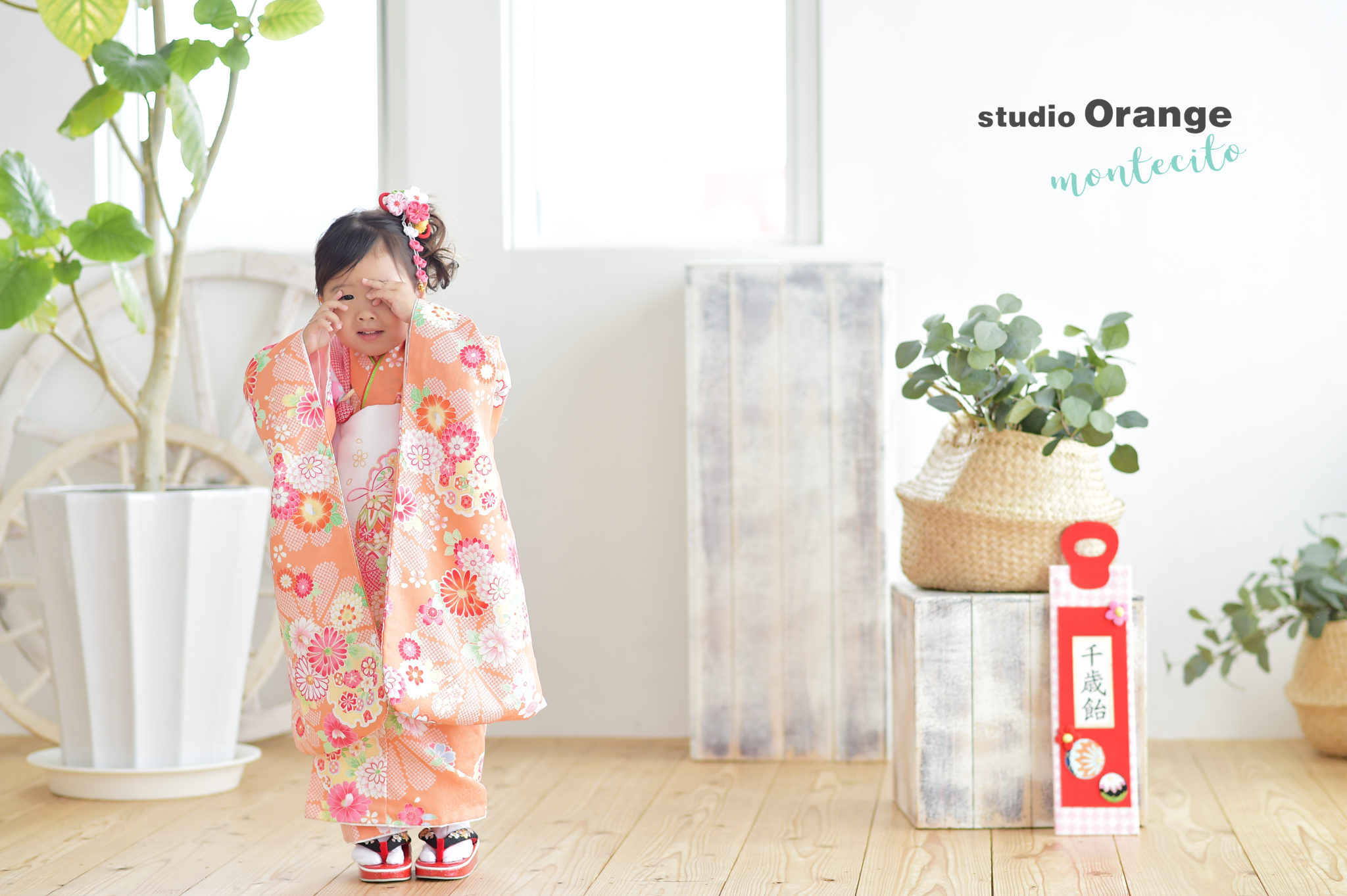 豊中市から2歳半で七五三の前撮りに