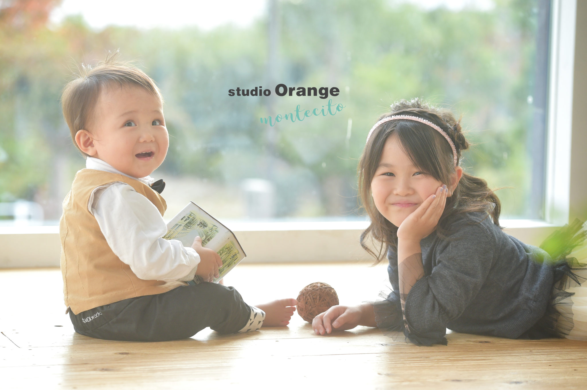 宝塚市から1歳男の子の誕生日撮影