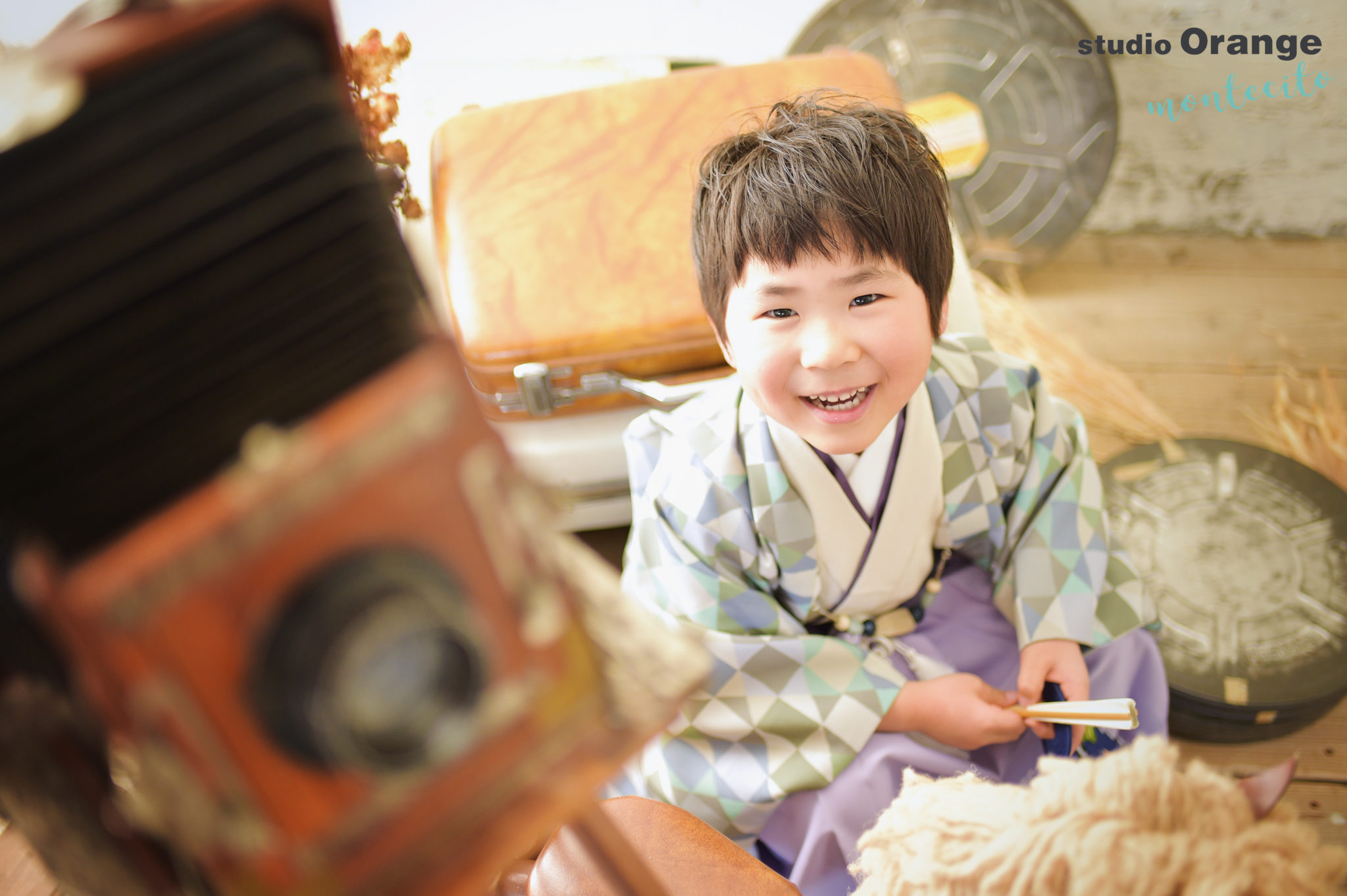 宝塚市から５歳男の子の七五三後撮り撮影