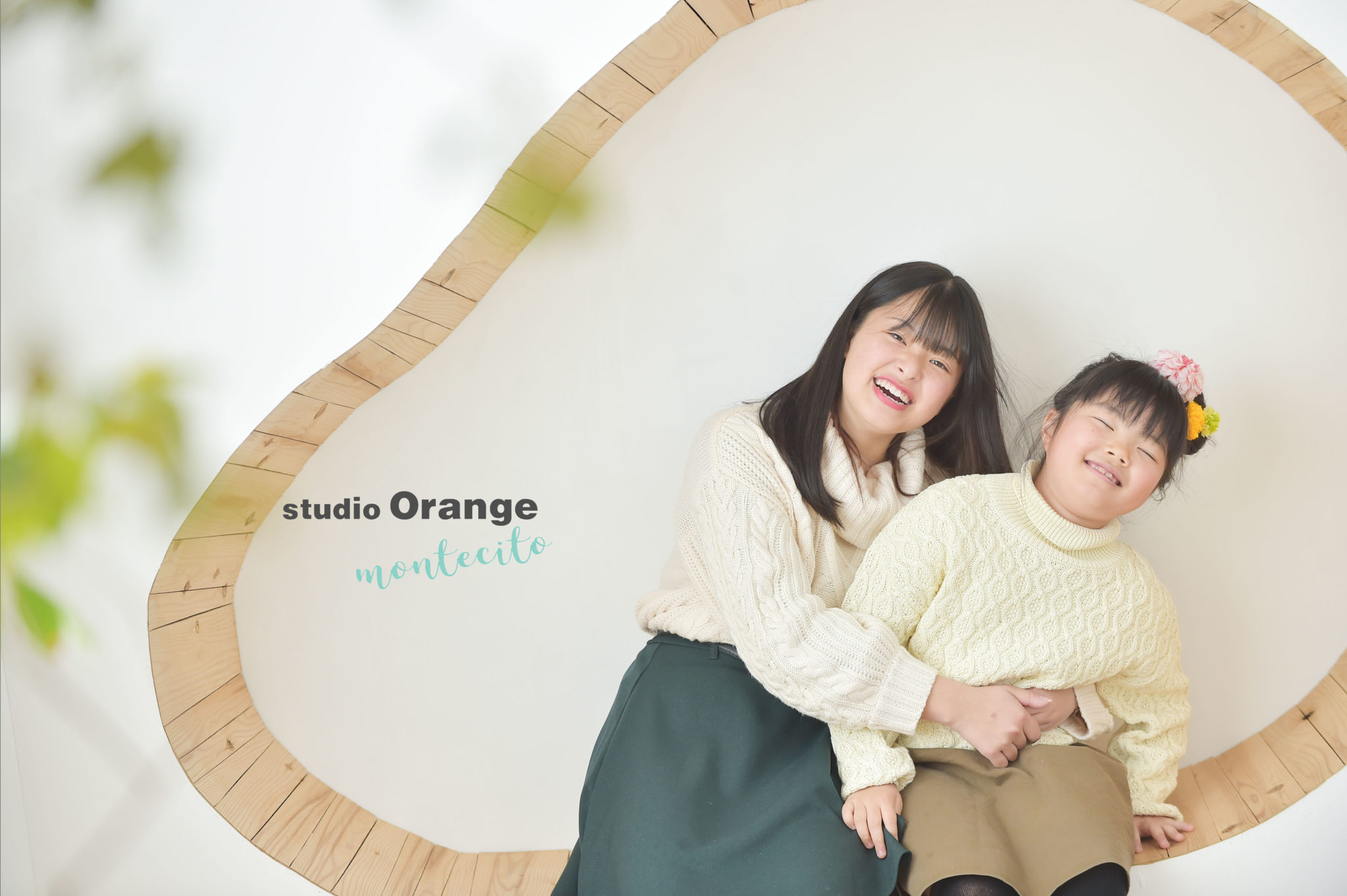 川西市より7歳女の子がオリジナル着物を着て七五三撮影