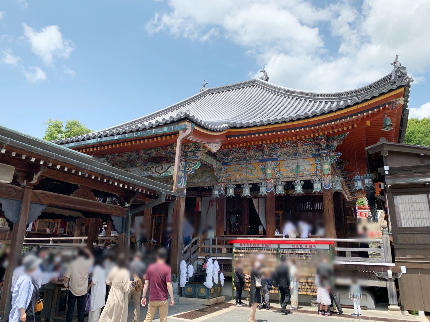 中山寺のお宮参り、大安の混雑具合は…