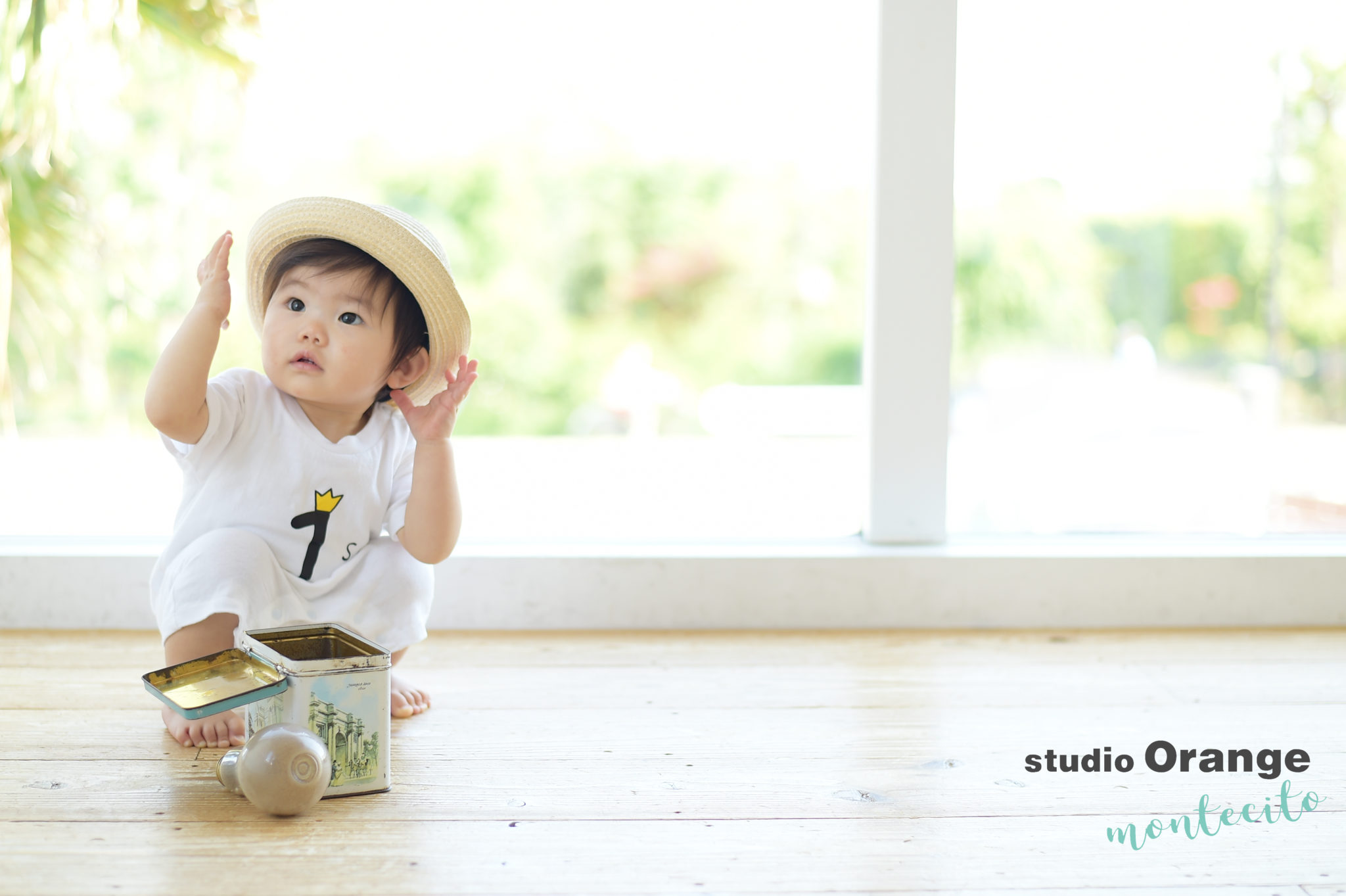 伊丹市より1歳女の子のお誕生日撮影
