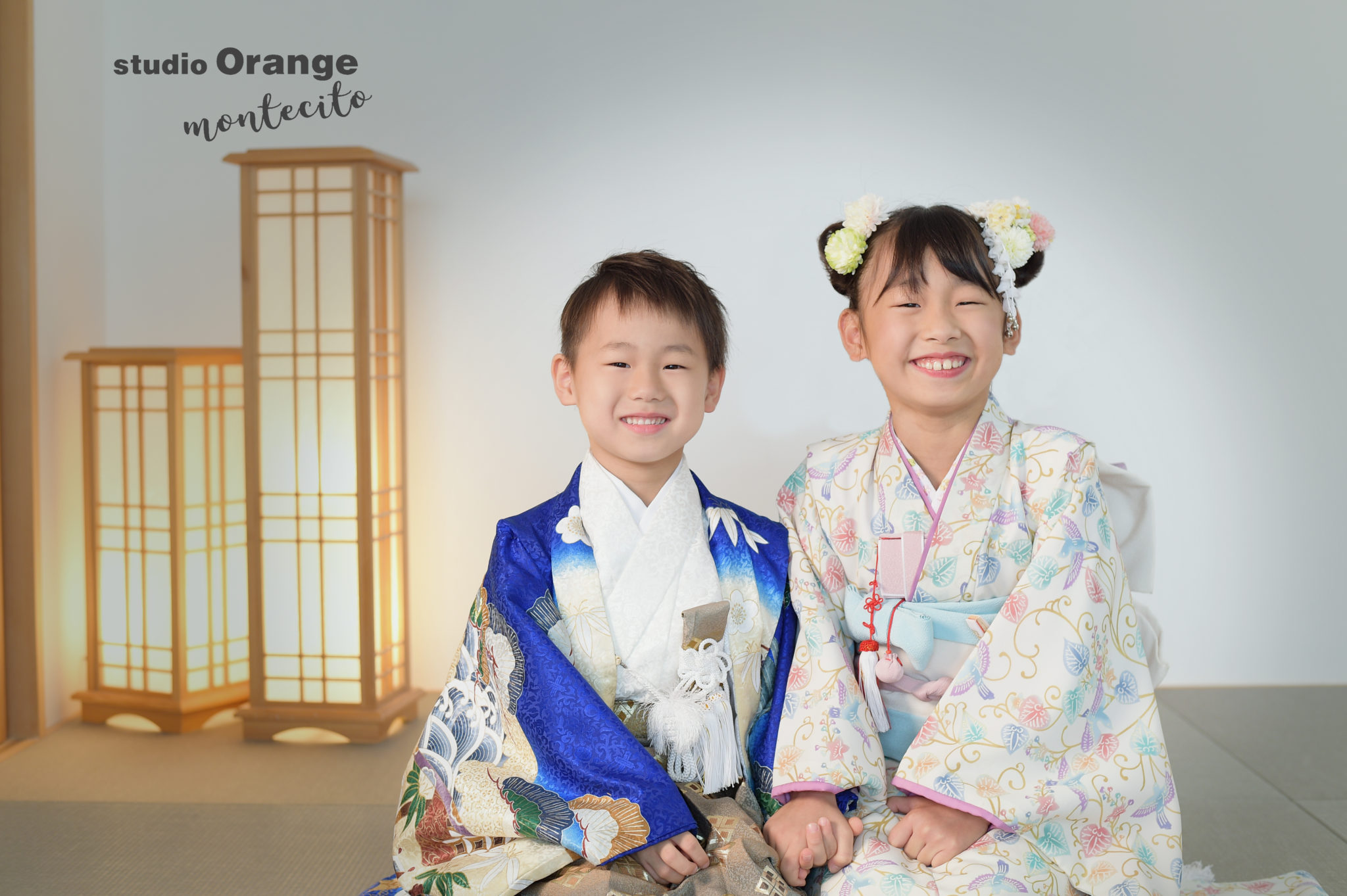 大阪市より笑顔溢れる姉弟の七五三撮影！