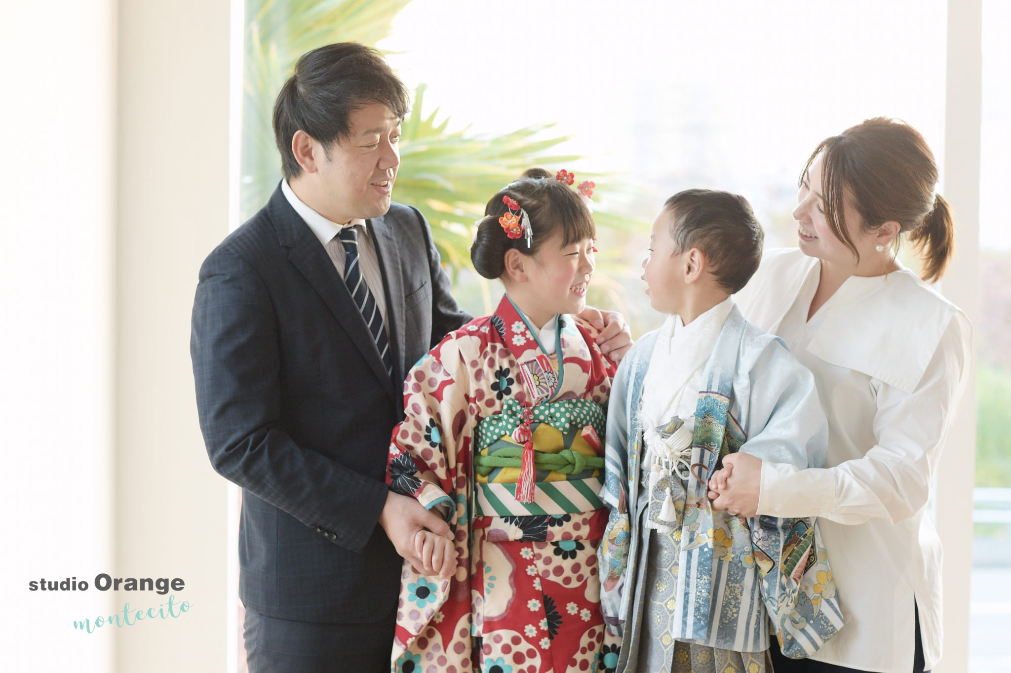 宝塚市よりご兄弟一緒の七五三撮影