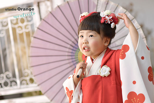 芦屋市より３歳女の子の七五三撮影