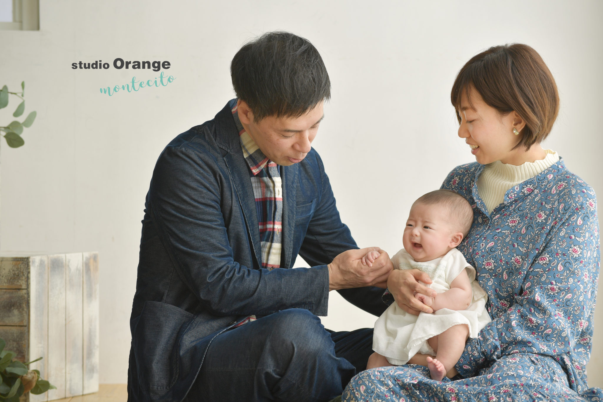 フォーマルじゃなくてもOK！お宮参りのご家族撮影