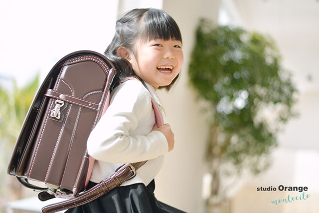 春からピカピカの1年生！ランドセルと一緒に撮影しませんか？