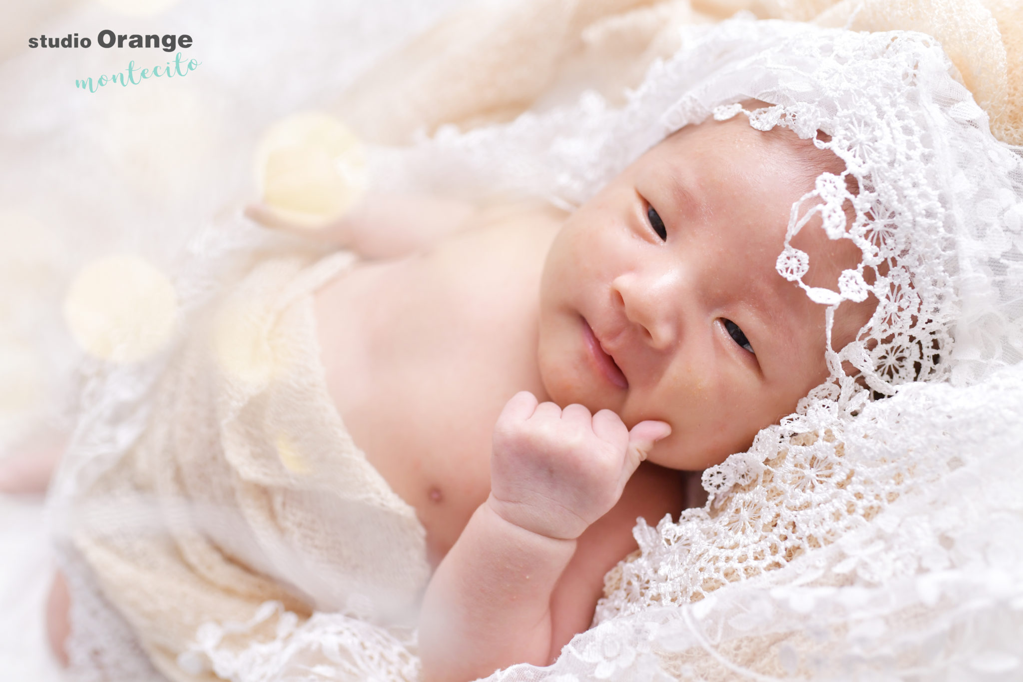 ニューボーン風にも撮影できます！２ヶ月男の子のお宮参り撮影