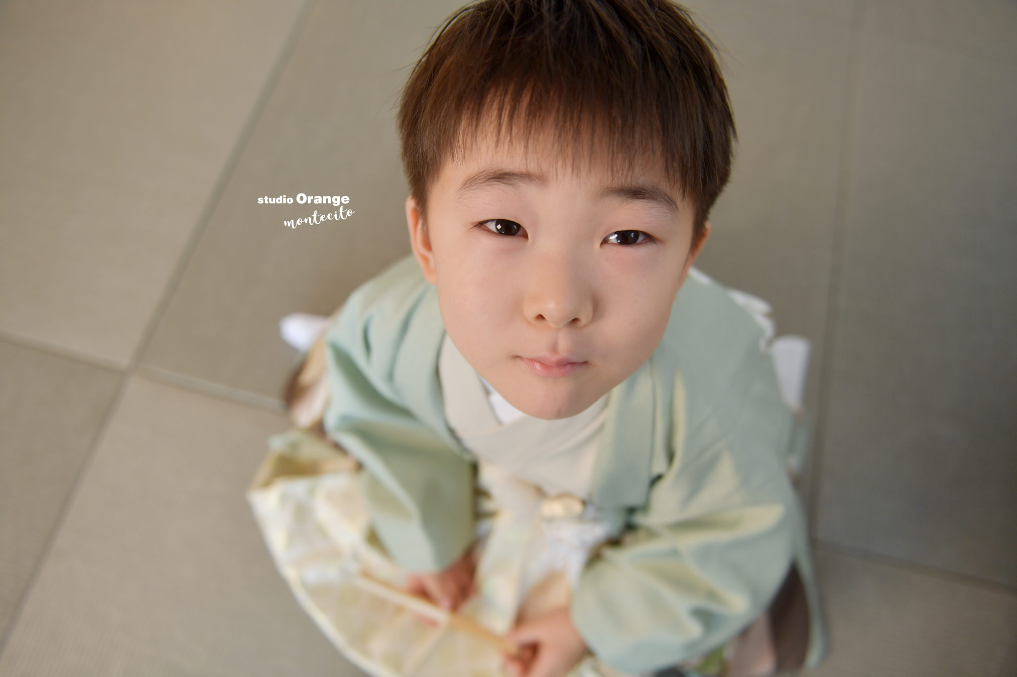 ちょっと泣き虫な５歳男の子の七五三フォト