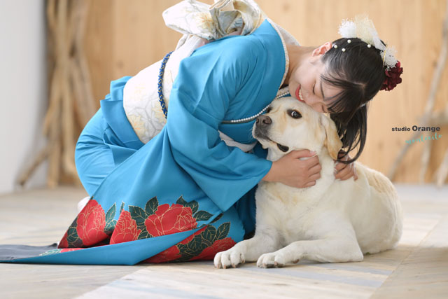 成人式前撮り撮影に犬と一緒に撮影を考えている方へ