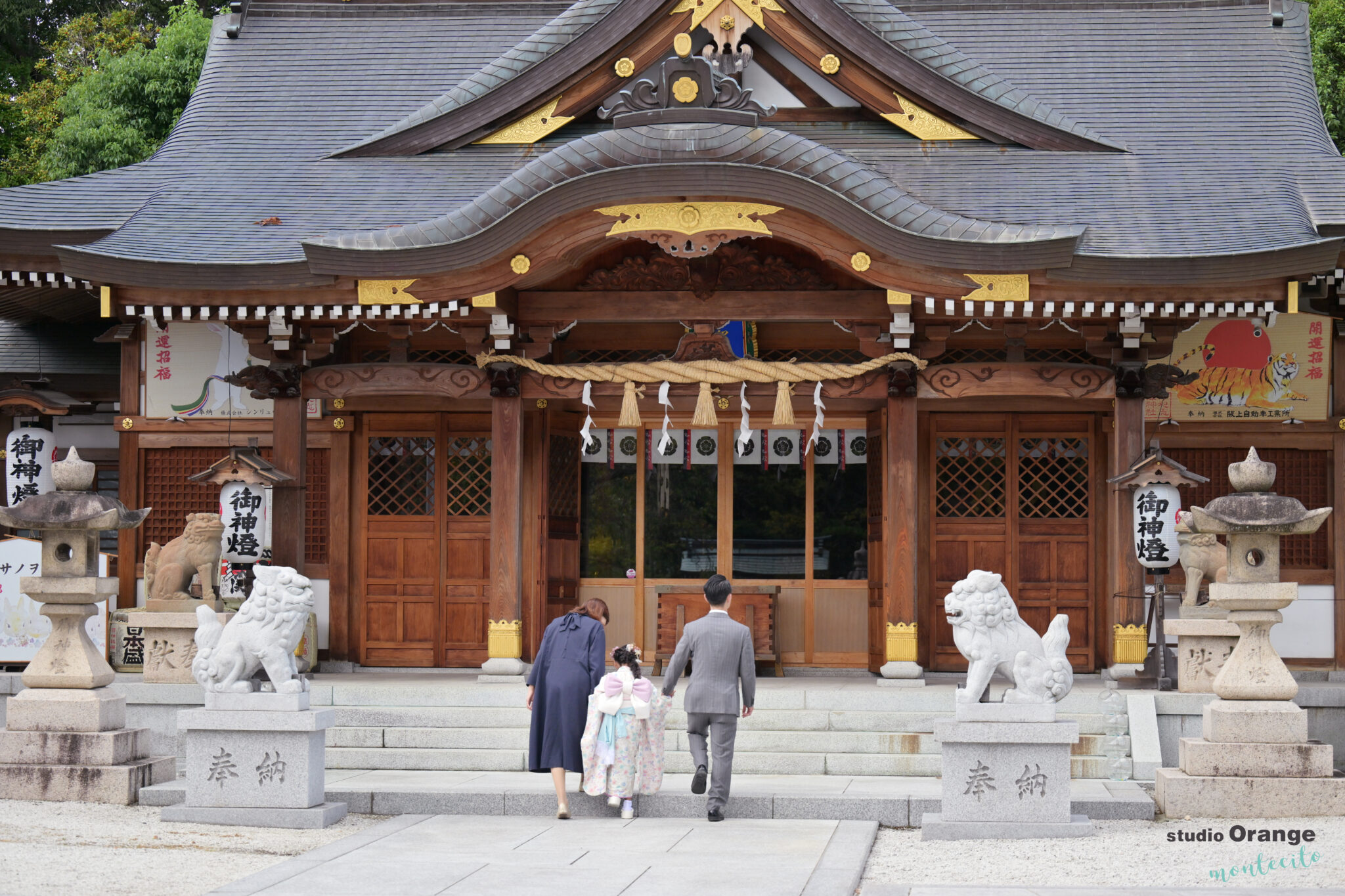 【伊和志津神社でのロケーション撮影（出張撮影）開始！】