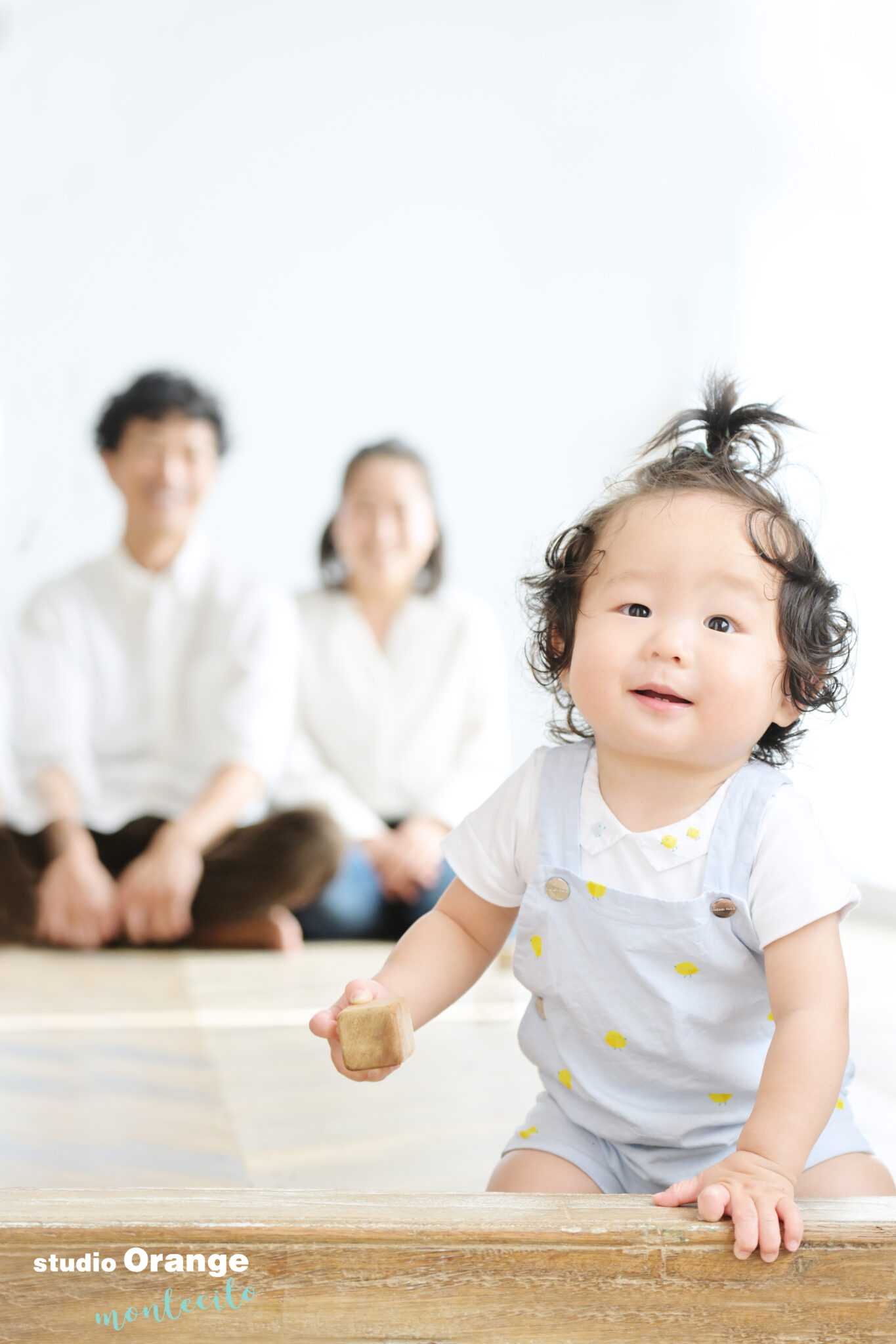 １歳男の子のバースデーフォト