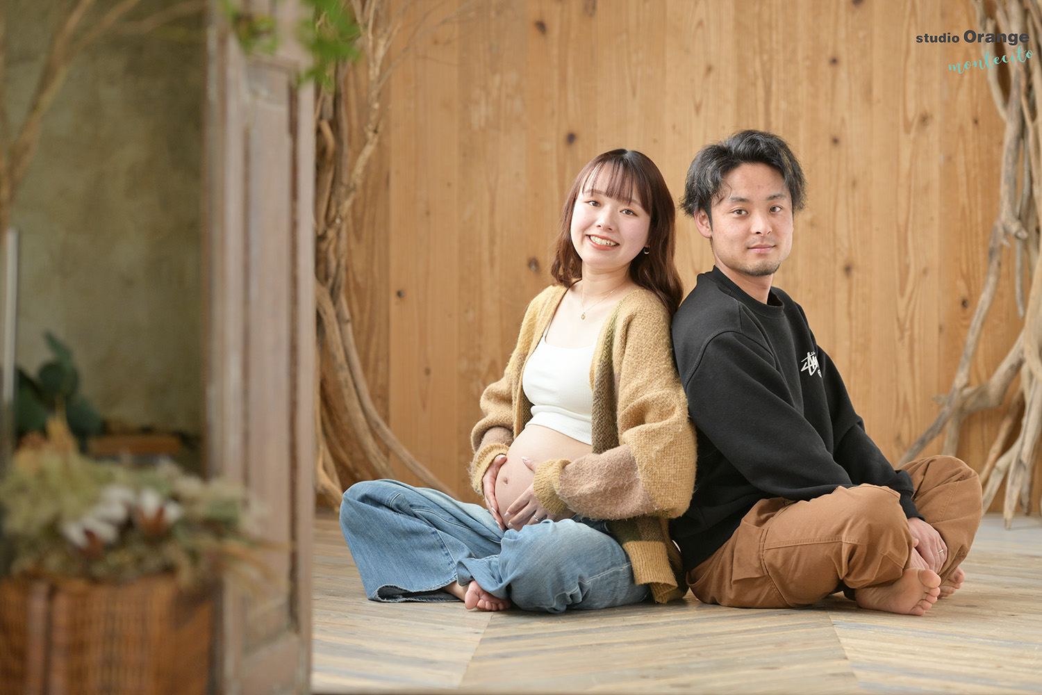 手ぶらでOK！マタニティーフォトを撮るならスタジオが楽ちん！