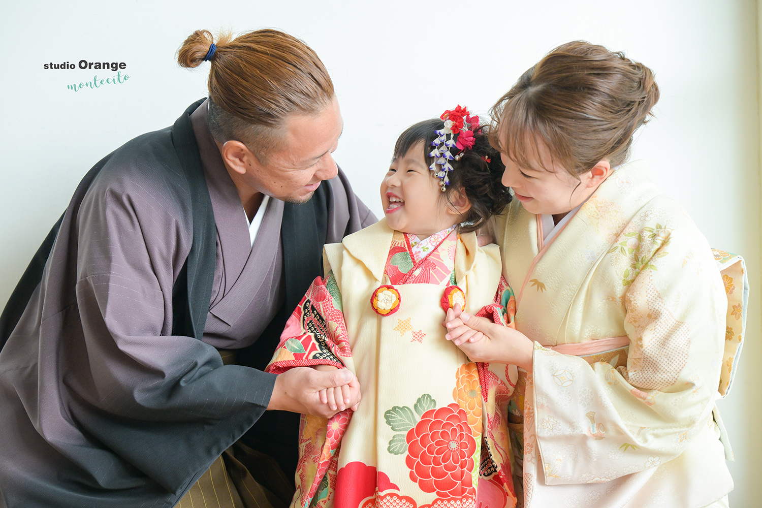 家族みんなで着物を着る七五三撮影が、人気上昇中！？