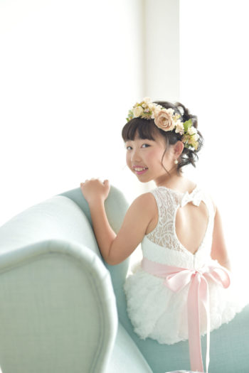 宝塚市　10歳記念　ハーフ成人式　ドレス