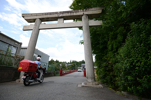 多田神社　周辺の風景