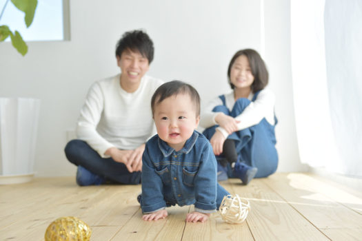 伊丹市　誕生日写真　1歳男の子