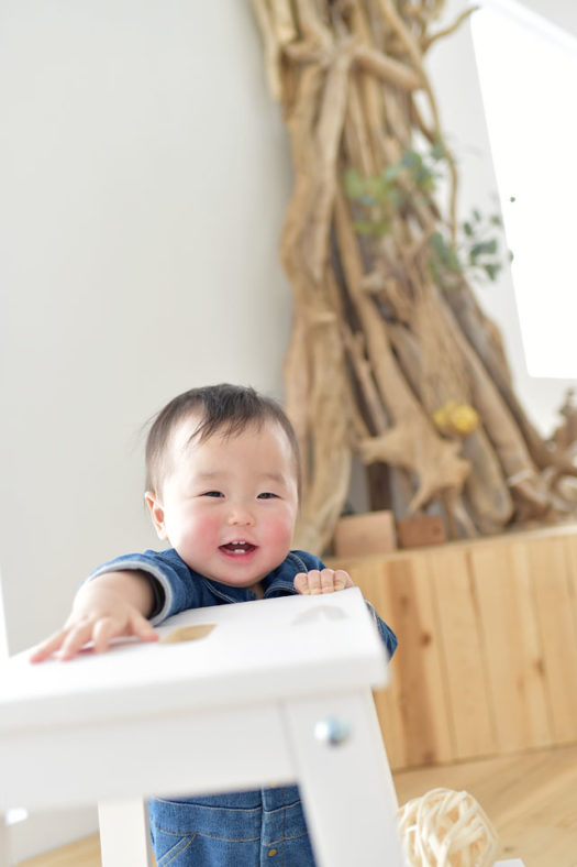 伊丹市　誕生日写真　1歳男の子