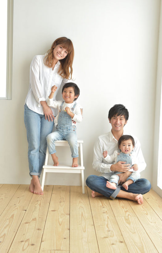 兵庫県　バースデーフォト　家族写真