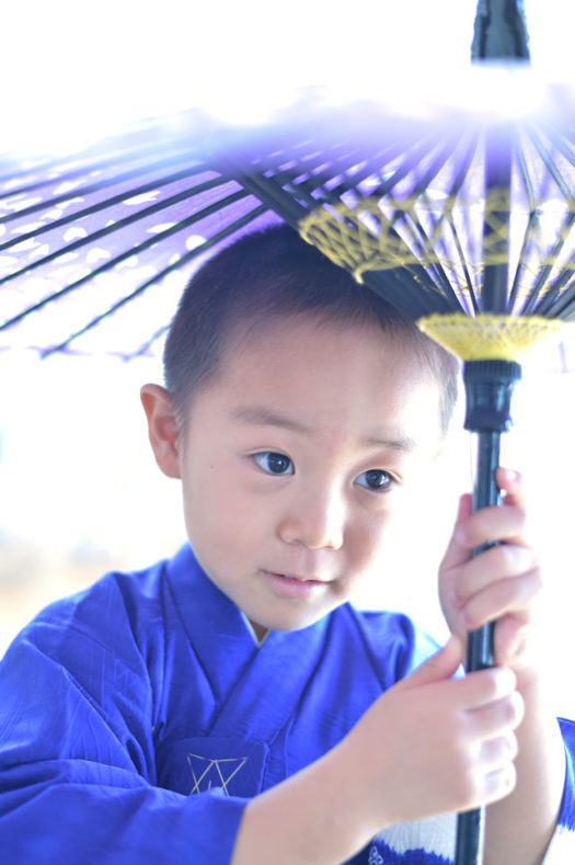 宝塚市　七五三　5歳　持ち込み着物