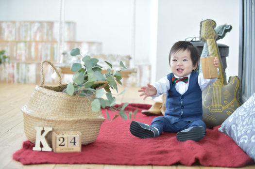 川西市　お誕生日記念　バースデーフォト　1歳