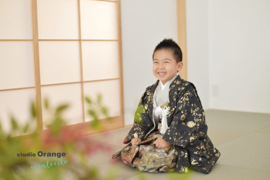 宝塚市　写真館　七五三　男の子