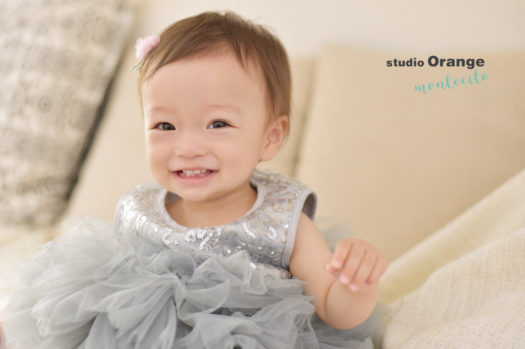 宝塚市　写真館　誕生日撮影　女の子