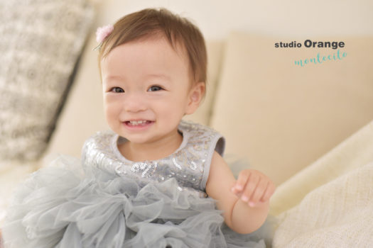 宝塚市　写真館　誕生日撮影　女の子