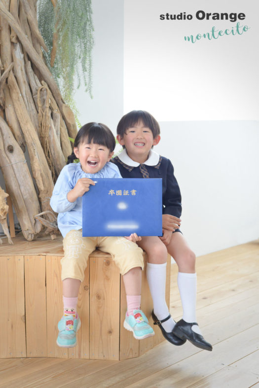 伊丹市　幼稚園卒園　小学校入学記念