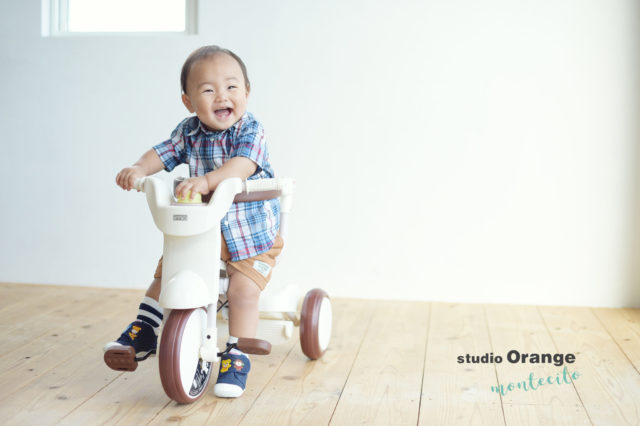 宝塚市　写真館　お誕生日　男の子