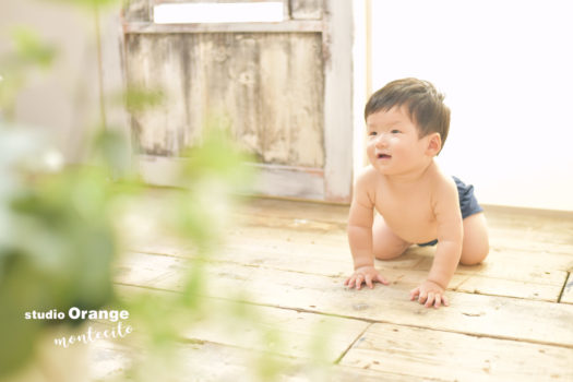 宝塚市　写真館　お誕生日　男の子