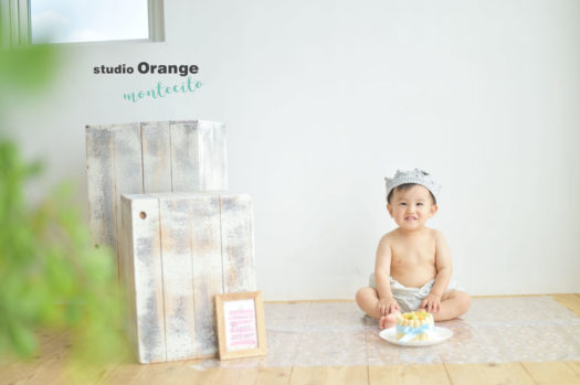 お誕生日　男の子　スマッシュケーキ