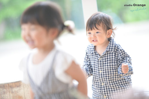 神戸市　バースデーフォト　1才男の子