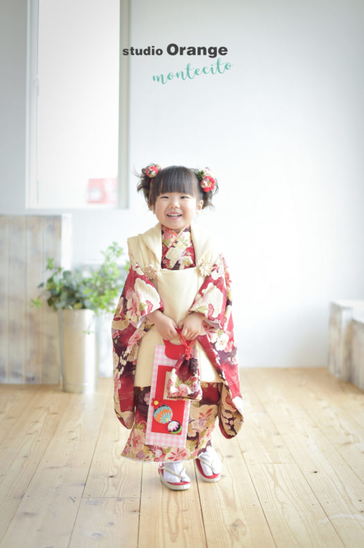 宝塚市から３歳女の子の七五三前撮り | 宝塚市の写真館スタジオ 
