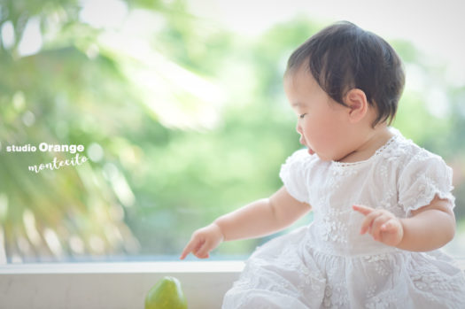 池田市　お誕生日フォト　1才女の子