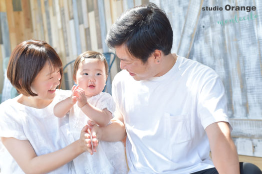 池田市　お誕生日フォト　1才女の子