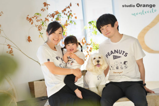 大阪市　自然な家族写真　ファミリーフォト
