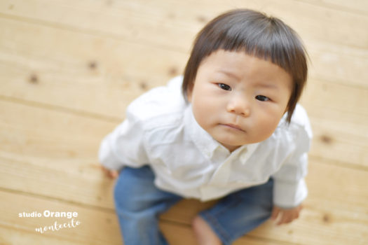 宝塚市　写真館　お誕生日撮影　男の子