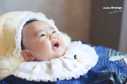 お宮参り　男の子　中山寺