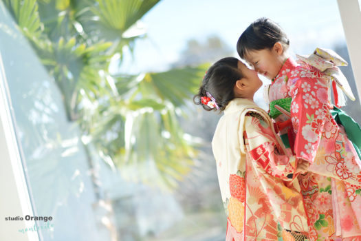 宝塚市　七五三撮影　3歳女の子