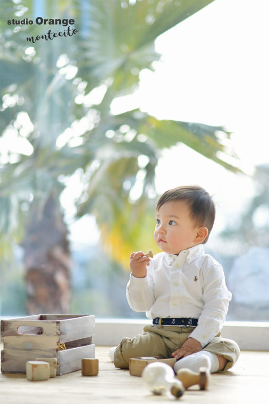 西宮市　1歳男の子　お誕生日