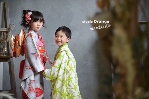 宝塚市　七五三　５歳男の子　７歳女の子　和装　着物　持ち込み着物