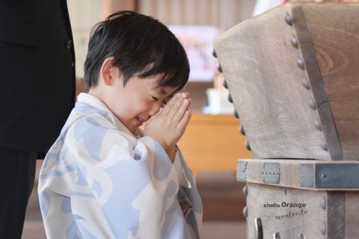 七五三　ロケ撮影　中山寺