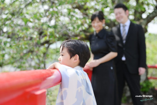 中山寺 七五三　ロケーション撮影